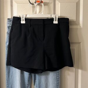 Express Olive Green & Black Shorts & Old Navy Jeans